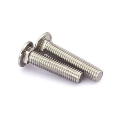 Bulong Inox Đầu Tròn Cổ Vuông DIN 603